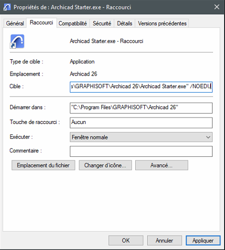 Activation version commerciale