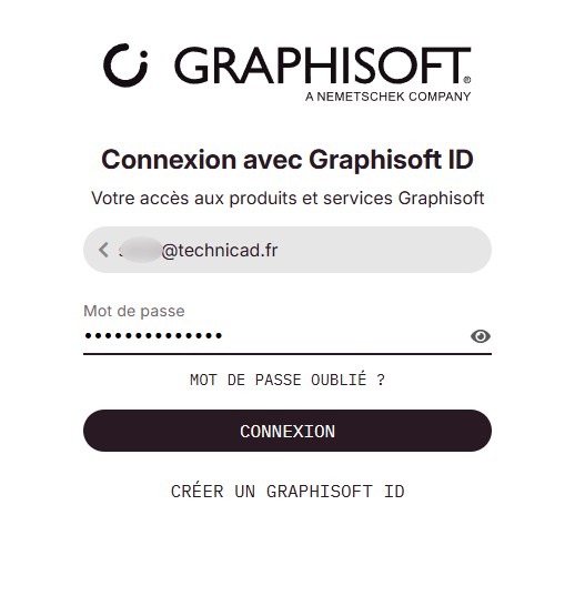 Connexion graphisoft 5