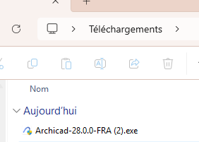Installer archicad 1